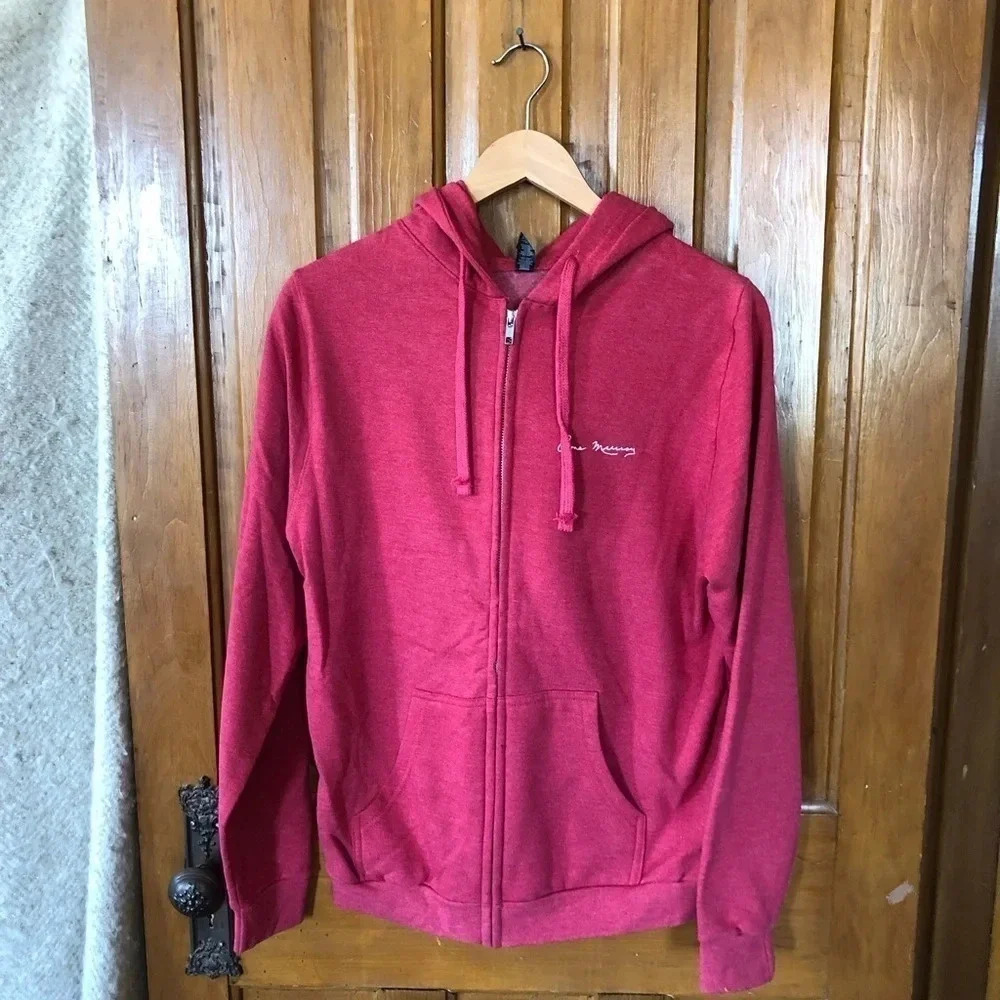 Anne Murray Zip Front Hoodie